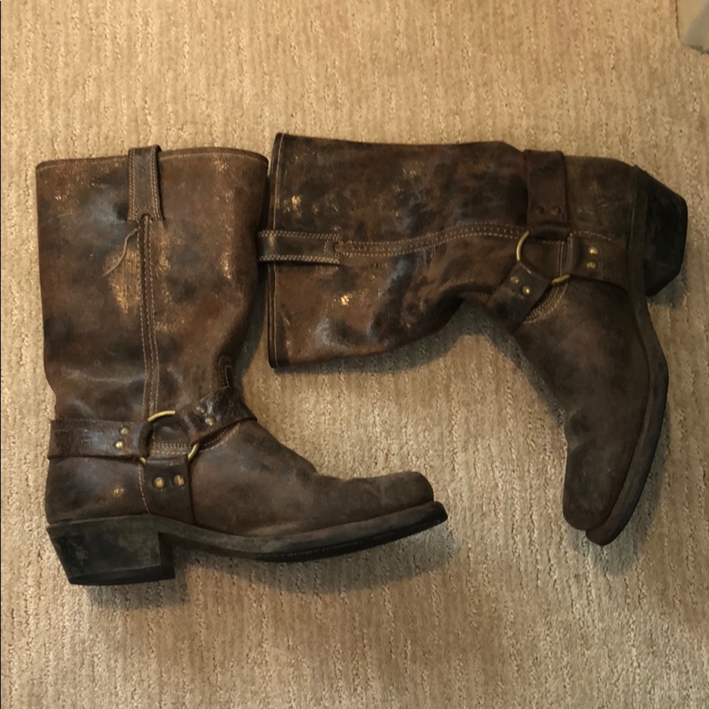 Brown Frye boots